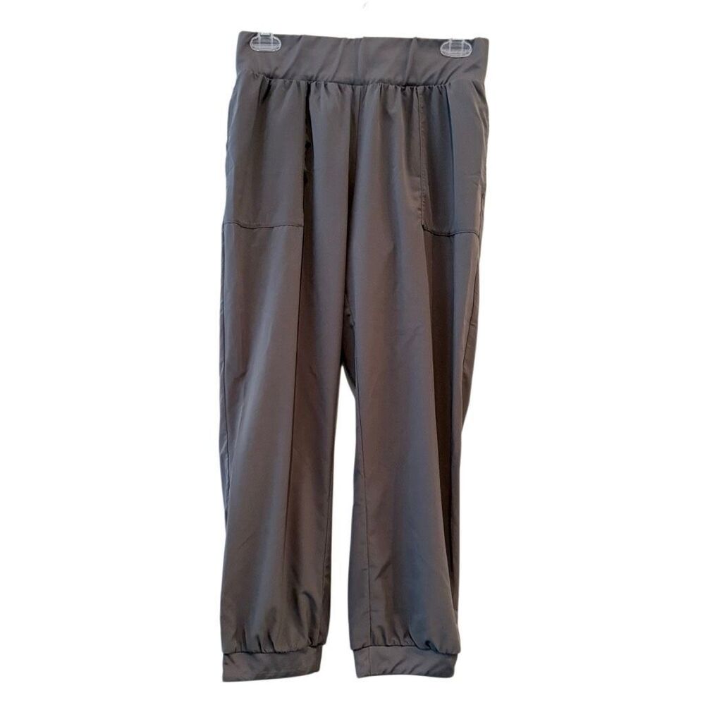 Z by Zella Elastic Waist High Rise Lightweight Active Jogger Pants Gray Small